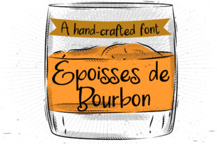 Époisses De Bourbon: A Handwritten Typeface for Editorial Design